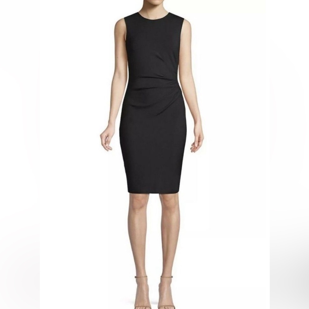 Theory fitted black dress